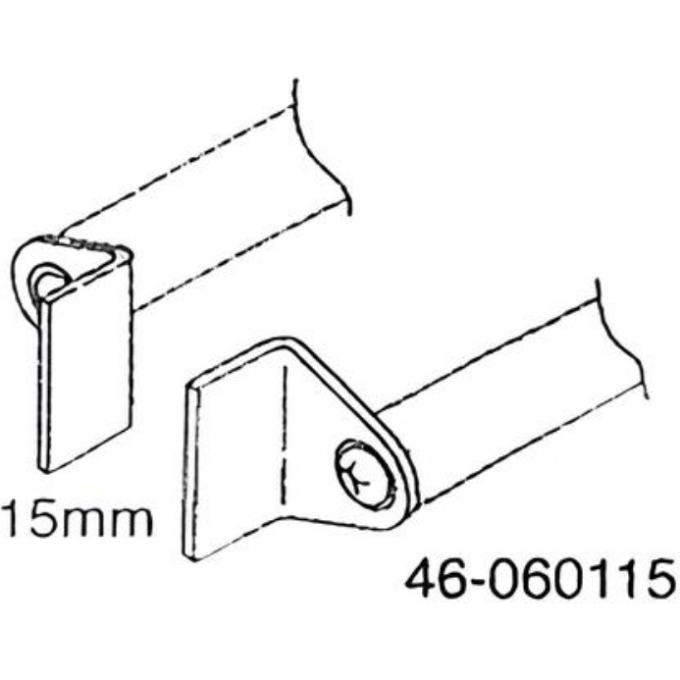 Наконечник SOIC, SIMM 15 мм для термопинцетов XYTRONIC TWZ50/60/80/100 21A000148