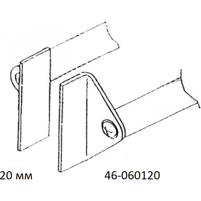 Наконечник SOIC, SIMM XYTRONIC для термопинцетов TWZ50/60/80/100, ширина 20 мм 21A000149