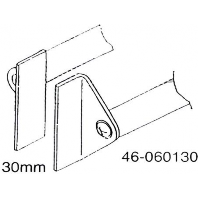 Наконечник SOIC, SIMM для термопинцетов XYTRONIC 30 мм 21A000150