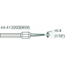 Паяльное жало XYTRONIC серии клиновидное прямое 1.2 мм 44-413204(*856)